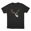 Wendigoon Antler Skull Logo Unisex T Shirt Black