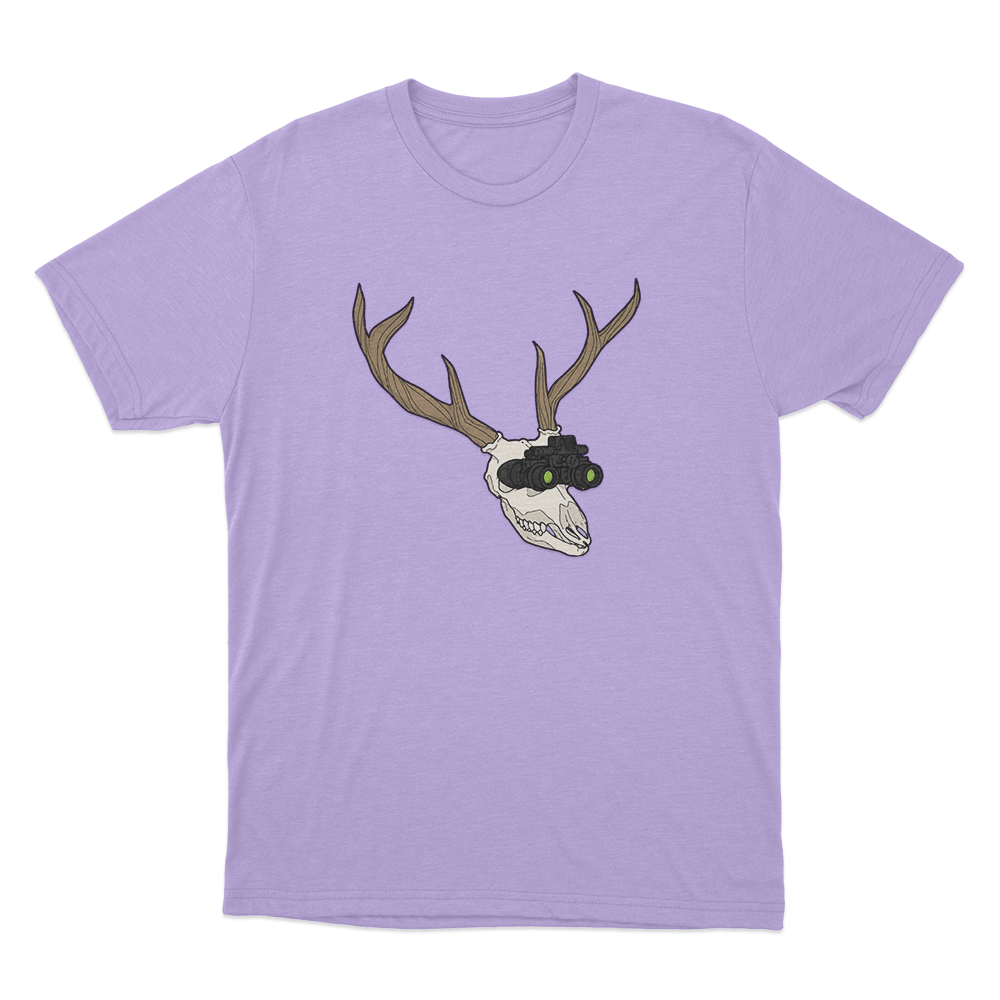 Wendigoon Antler Skull Logo Unisex T Shirt Purple Wendigoon Antler Skull Logo Unisex T Shirt Purple