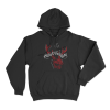 Wendigoon Antler Skull Unisex Hoodie Black