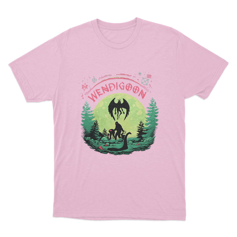 Wendigoon Forest Creature Unisex T Shirt Pink Wendigoon Forest Creature Unisex T Shirt Pink