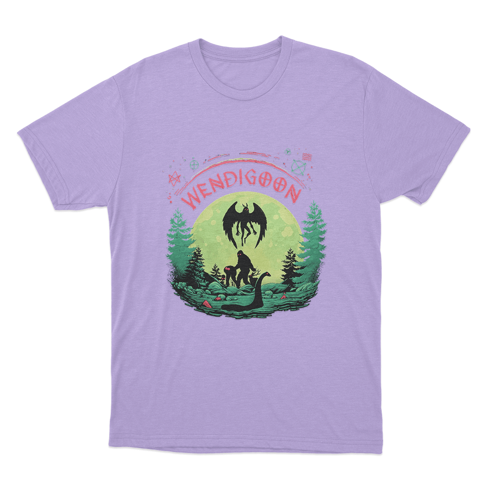 Wendigoon Forest Creature Unisex T Shirt Purple Wendigoon Forest Creature Unisex T Shirt Purple