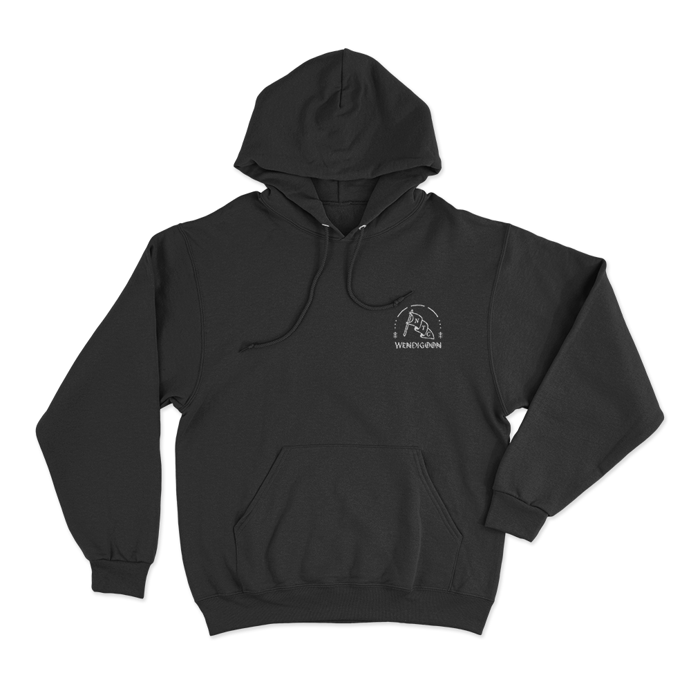 Wendigoon Logo Unsiex Hoodie Black Wendigoon Logo Unsiex Hoodie Black
