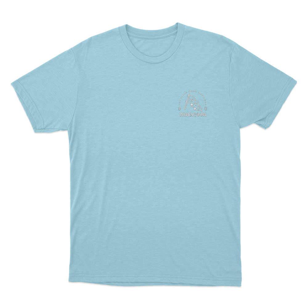 Wendigoon Logo Unsiex T Shirt Sky Blue Wendigoon Logo Unsiex T Shirt Sky Blue