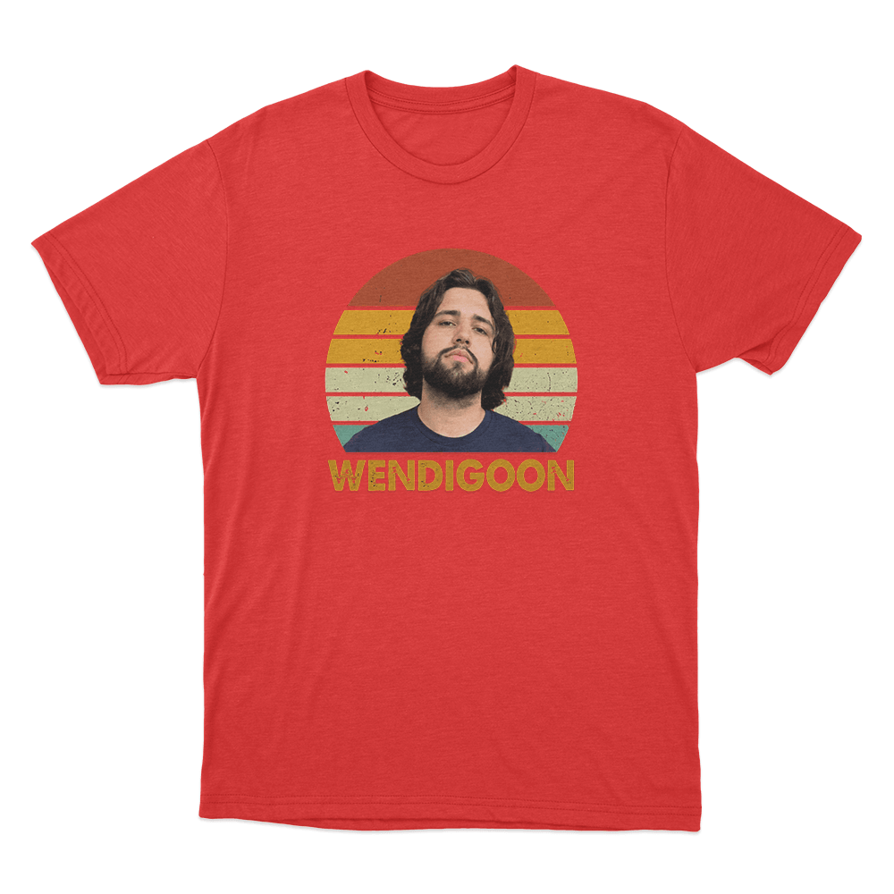 Wendigoon Portrait Unisex T Shirt Red Wendigoon Portrait Unisex T Shirt Red
